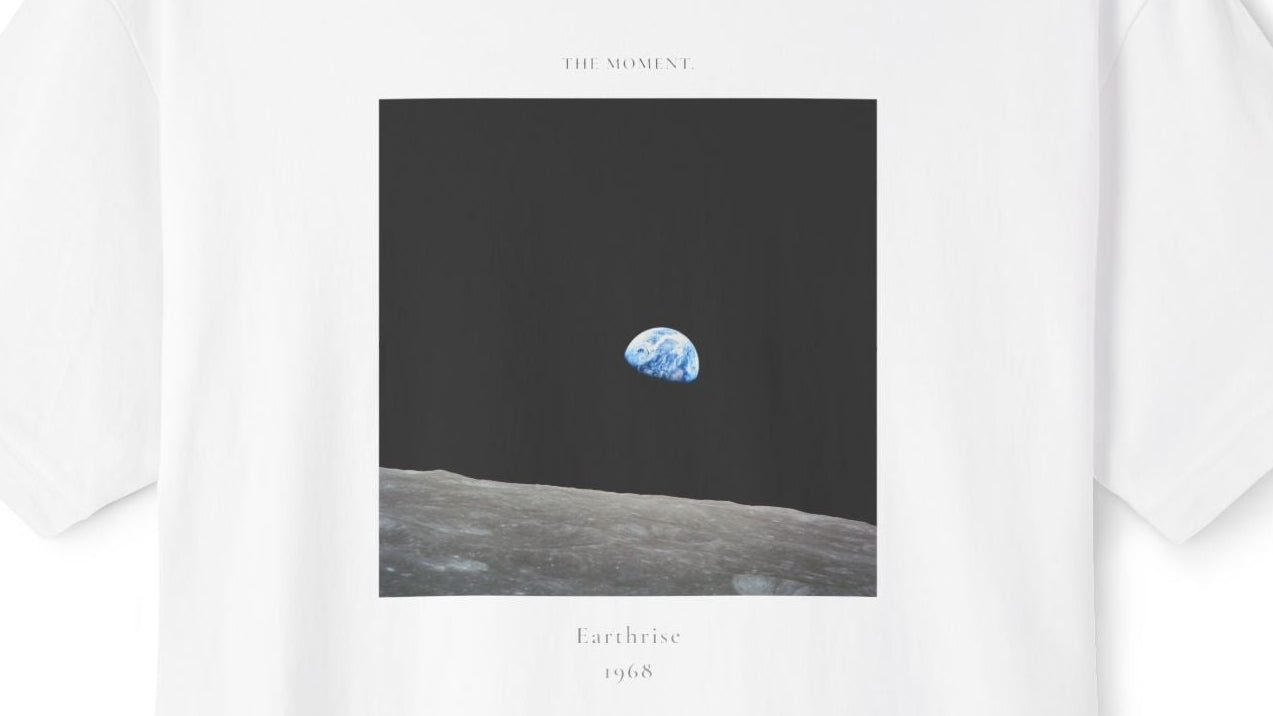 1968 — Earthrise, Apollo 8
